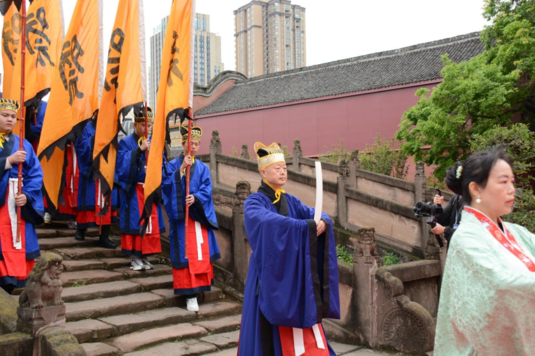 德阳文庙举行2023年清明祭祀活动(图3) 德阳文庙举行2023年清明祭祀活动(图3)
