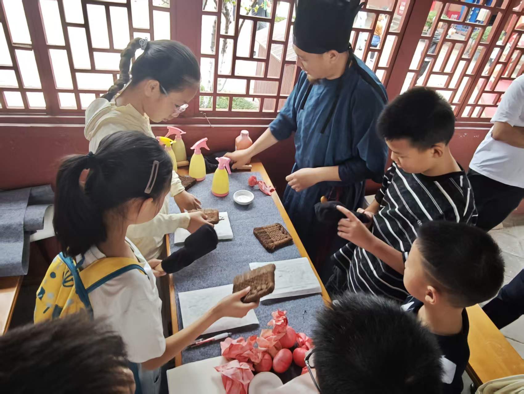 文脉童行 礼润六一|德阳市博物馆工会这场传统文化童趣之旅超暖心!(图5) 文脉童行 礼润六一|德阳市博物馆工会这场传统文化童趣之旅超暖心!(图5)