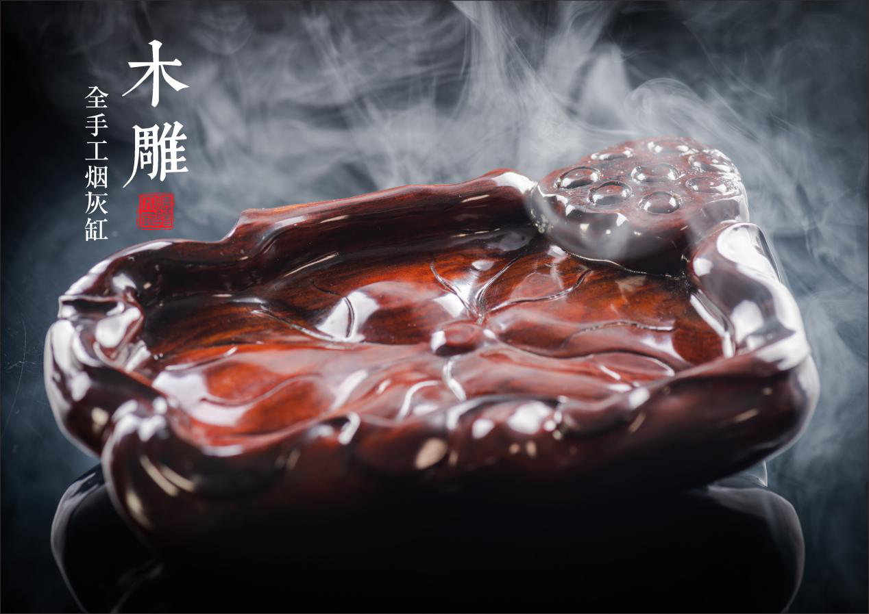 原创全手工烟灰缸