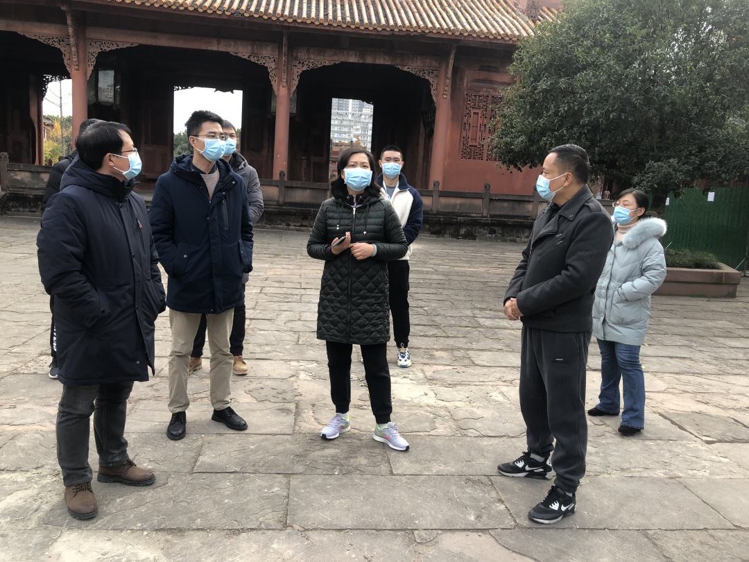 市文旅局局长肖静一行到德阳市博物馆检查工作(图3) 市文旅局局长肖静一行到德阳市博物馆检查工作(图3)